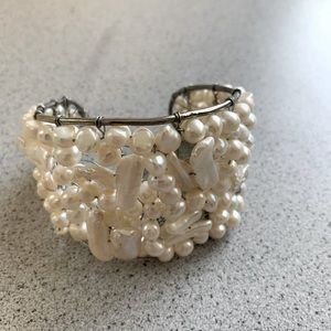 Freshwater Pearl cuff bracelet